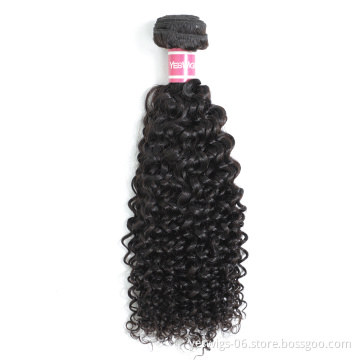 Yeswigs Hair Extension Kinky Curly Wholesale Price Real Virgin Brazilian Remy Kinky Curly Human Hair Free Sample Hair Bundles